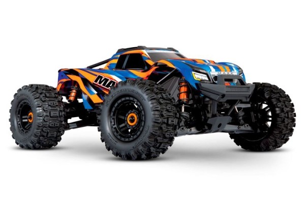 TRAXXAS MAXX 4x4 orange 1/10 Monster-Truck RTR Brushless, ohne Akku und Ladegerät 