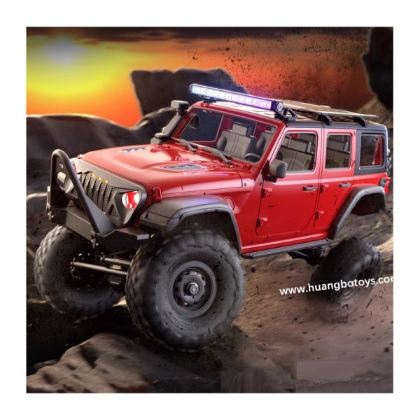 s-idee® HB-R1604 Rot RC Crawler 1:16 RTR 1/16 4WD 2,4 GHz Akku+Lader