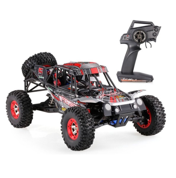 s-idee® 18113 12428-C RC Monstertruck 1:12 mit 2,4 GHz 50 km/h schnell,