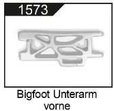 104009-1573 Bigfoot Querlenker vorne unten