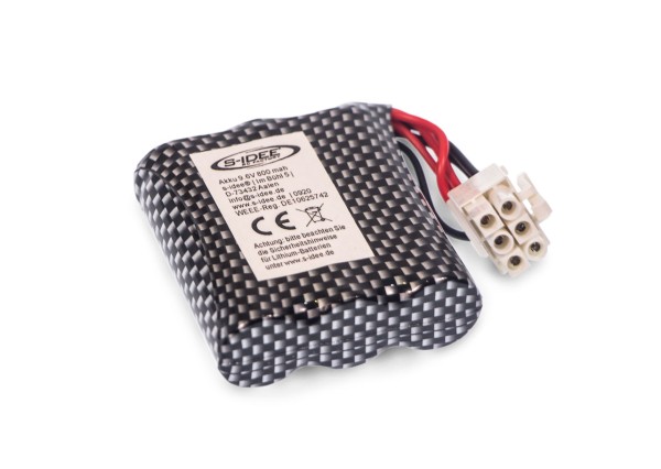 Ersatzakku 9.6V 800mAh Zubehör Ersatzteil für RC-Modell 9115 9116