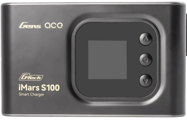 GensAce iMars S100 G-Tech Ladegerät 100W (EU) Schwarz GEAS100-EB