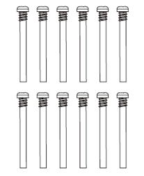 s-idee® M3294 Schrauben für MJX 16207 16208 16209 16210 H16 H16H H16E H16P