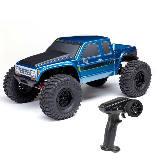 1/10 SCX10 III blau Axial Coyote 4X4 RTR Brushed Rock Crawler AXI-2036T2