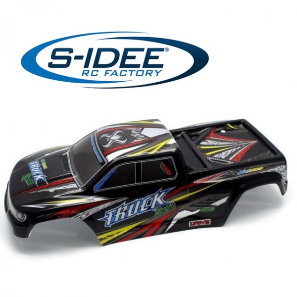 s-idee® 25-SJ01 Zubehör Ersatzteil Verkleidung für RC-Modell S9125 1:10 rot
