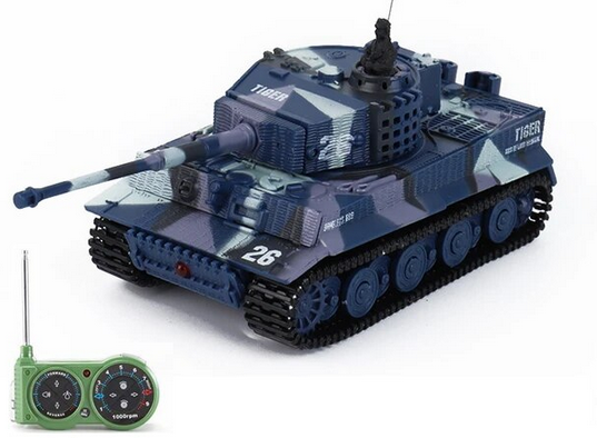 s-idee® 2117-4 ferngesteuerter German Tiger Panzer 1:72