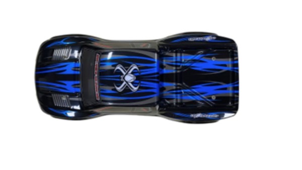 s-idee® X9115-SJ02 Zubehör Wagen Karosserie Schale Blau X9115 1:12