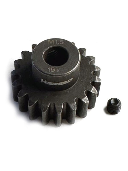 Stahlritzel 19 Zähne M1,5 8mm Bohrung