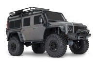 TRAXXAS TRX-4 LR Defender silber 1/10 Crawler RTR Brushed, Clipless, ohne Akku und Ladegerät TRAXXAS TRX-4 LR Defender silber 1/10 Crawler RTR Brushed, Clipless, ohne Akku und Ladegerät