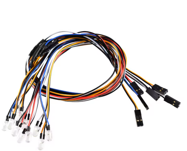 s-idee® 02396 DumboRC FZD Lichtset 12er LED Universal Set RC Auto Boot Tank 5mm