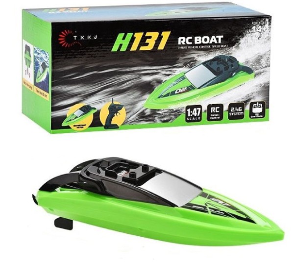 s-idee® H131 RC Boat ferngesteuertes Boot 2,4 GHz 10 km/h