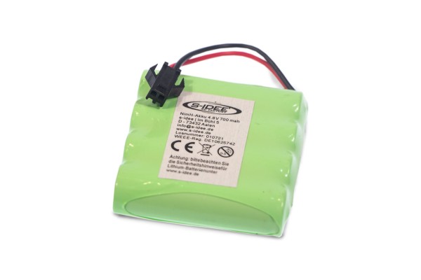 s-idee® Ersatzakku 4.8V 700 mAh Zubehör Ersatzteil für RC-Modell P1801 18428-B 18132