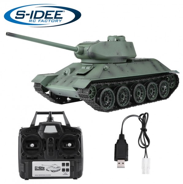 1:28 Modell,Militär-Fahrzeug m Sound RC ferngesteuerter Russischer T-34 Panzer 1:28 Modell,Militär-Fahrzeug m Sound RC ferngesteuerter Russischer T-34 Panzer