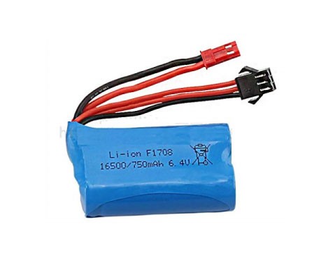 s-idee® Ersatzakku 6.4V 750mAh Zubehör Ersatzteil für RC-Modell A959-A