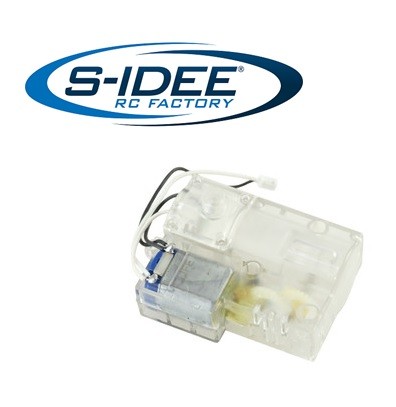 s-idee® Rauchgenerator Vollmetall Bagger 1:14 Huina 1580 580 Metallbagger