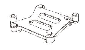 s-idee® 16270 ESC Halterung für MJX 16207 16208 16209 16210 H16 H16H H16E H16P