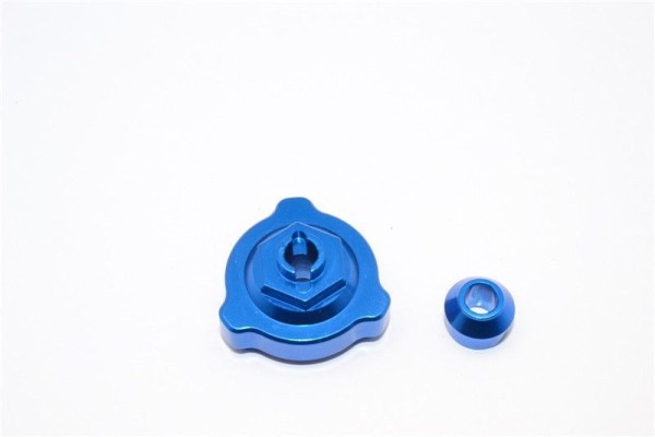 Aluminium Slipper Delete Adapter eloxiert blau SLASH, RUSTLER