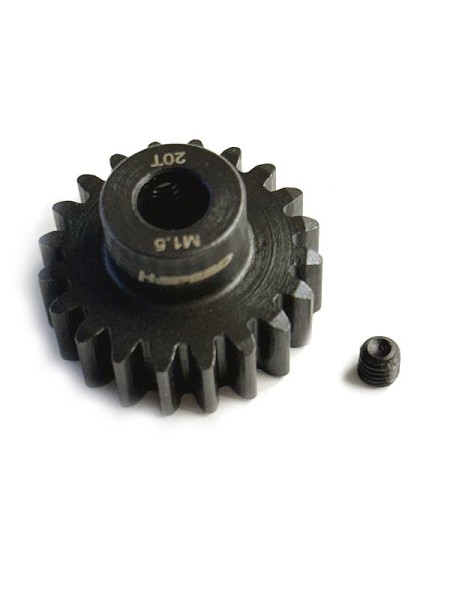 Stahlritzel 20 Zähne M1,5 8mm Bohrung