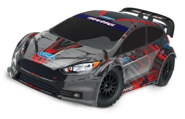  NEU TRAXXAS Ford Fiesta ST 4x4 1/10 Rally RTR Brushed, ohne Akku und Ladegerät