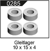 104009-0285 Gleitlager 10x15x4