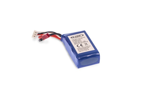 s-idee® Ersatzakku 7.4V 1100 mAh Zubehör Ersatzteil für RC-Modell A959