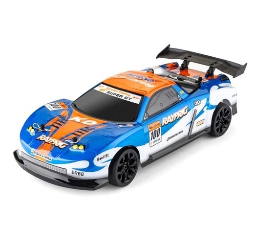 s-idee® 2188B RC Drift Car blau orange weiß 2,4 GHz 1:18 1/18 Maßstab 36 km/h Geschwindigkeit Drifte