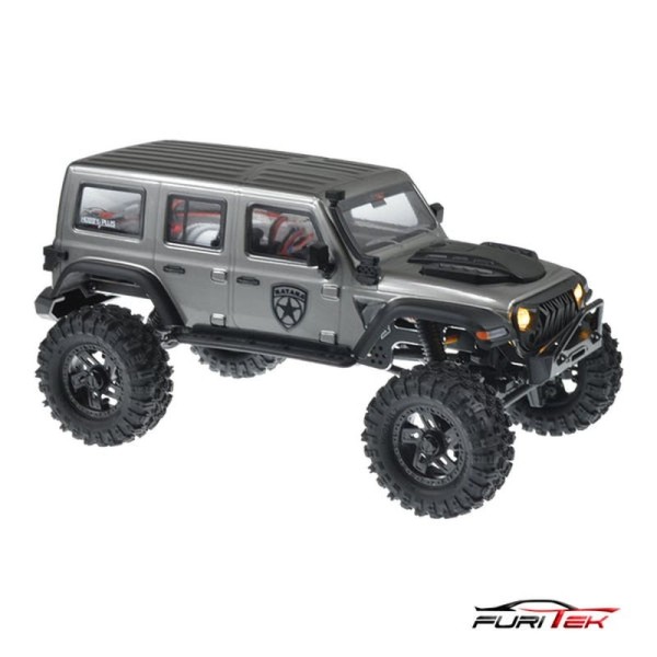 NEU FX118 FURY Katana RTR grau FURITEK Brushless 1/18 RC Crawler Kit