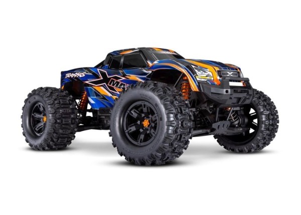 NEU TRAXXAS X-Maxx 4x4 VXL orange 1/7 Monster-Truck RTR Brushless, ohne Akku und Ladegerät 8S belted