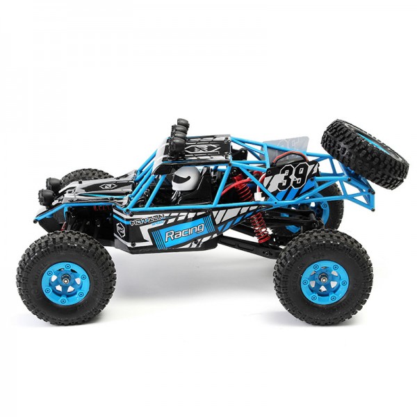 s-idee® 18141 S39 RC Auto Buggy Monstertruck 1:12 mit 2,4 GHz ca. 50 km/h schnell, wendig, voll digi