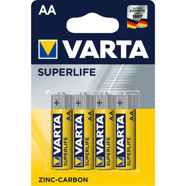 Varta Superlife AA Mignon R06 2006 4er Blister