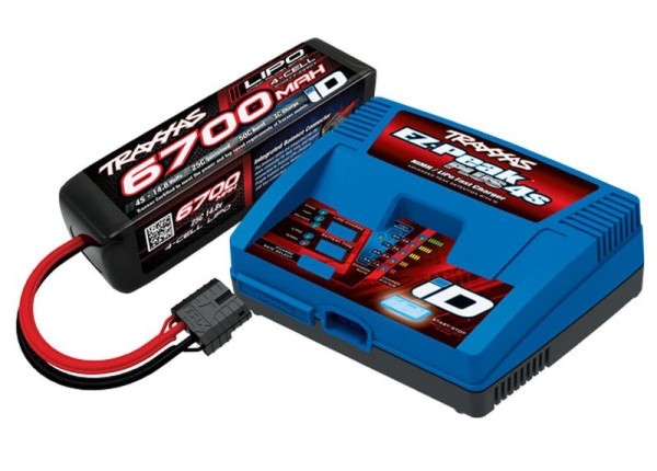 EZ-Peak Plus 4s Schnell-Lader 8A & LiPo 6700mAh 4s 25C Set