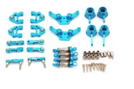 s-idee® Tuning Blau Fahrwerk-Set Metall Upgrade K989 / 284131