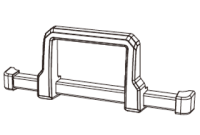 P8HV01 Frontstoßstange - Passend für MJX H8H Allrock 1:8 Rock Crawler P8HV01 Frontstoßstange - Passend für MJX H8H Allrock 1:8 Rock Crawler