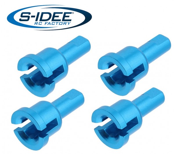 s-idee® Aluminium Lagerbuchse Differentialschale Zubehör Ersatzteil für RC-Modell A959 A959-A A959-B