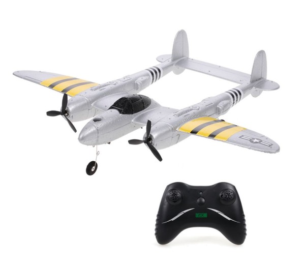 s-idee® FX816 P38 RC ferngesteuertes Flugzeug mit 2,4 GHz