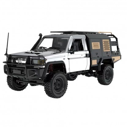 s-idee®MN-82S Supertourer silver / Toyota LC79 Offroad Truck 1:16 Geländewagen ferngesteuert 2,4 GHz