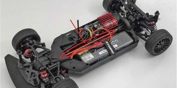 Kardan Mitte HD EP Kyosho Fazer FZ02 (S) Center Shaft