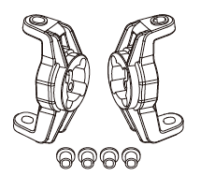 P8HSA02 C-Hubs Vorne H8H - Passend für MJX H8H Allrock 1:8 Rock Crawler P8HSA02 C-Hubs Vorne H8H - Passend für MJX H8H Allrock 1:8 Rock Crawler