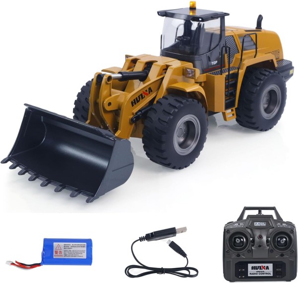 s-idee® Metall Radlader S1583 1:14 Profi RC Modell Huina 583 1583 upgrade