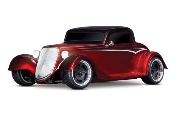 TRAXXAS 4Tec 3.0 Factory Five 33 HotRod rot 1/10 Coupe RTR FJ23 Brushed, ohne Akku und Ladegerät