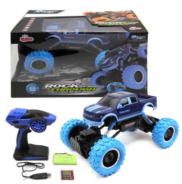 s-idee® HB-PY1401 1:14 Rock Off-Road Through 4WD Rally-Car mit 2,4 GHz