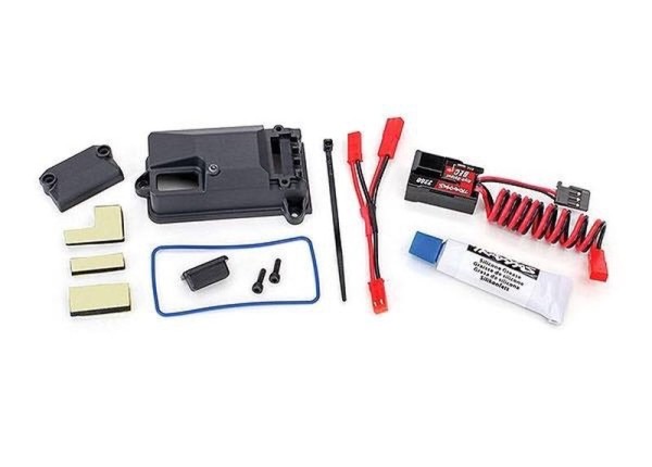BEC komplett (inkl. Empfänger-Box und Dichtungen) TRX4 HV Servo