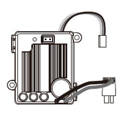 s-idee® E45A Brushless Regler für MJX 16207 16208 16209 16210 H16 H16H H16E H16P