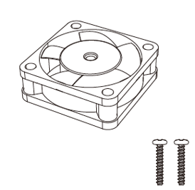 s-idee® 16397 Lüfter Motor für MJX 16207 16208 16209 16210 H16 H16H H16E H16P