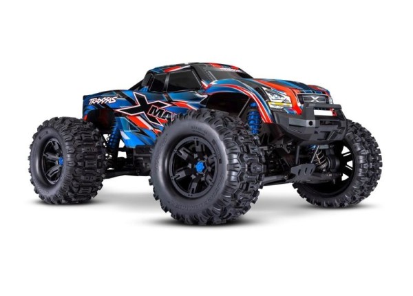 NEU TRAXXAS X-Maxx 4x4 VXL blau 1/7 Monster-Truck RTR Brushless, ohne Akku und Ladegerät 8S belted