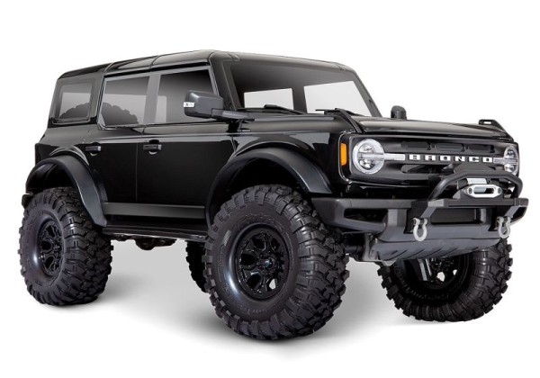 TRAXXAS TRX-4 2021 Ford Bronco schwarz 1/10 Crawler RTR Brushed, ohne Akku und Ladegerät