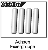 104009-K939-57 Achsen Fixiergruppe