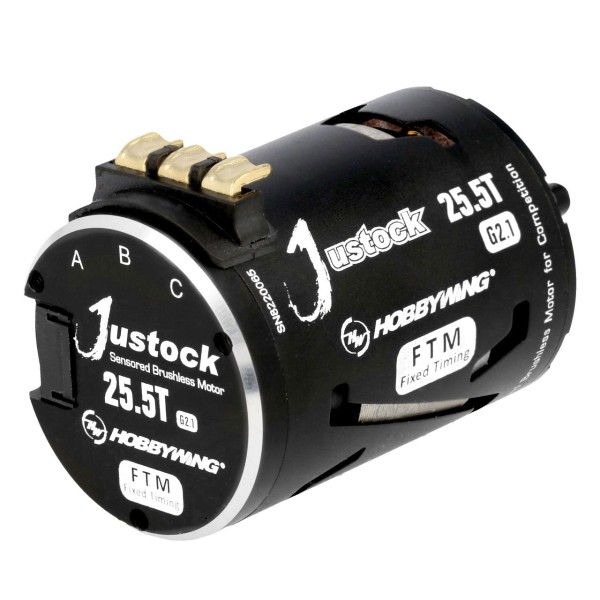 Xerun Justock Combo G3S mit 25.5 Turn 1600kV für 1:10 Cralwe
