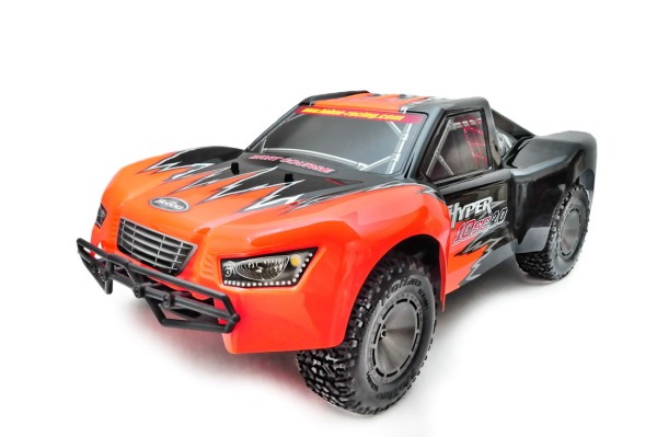 Hobao Hyper 10 Short Course V2 Brushless 1/10 60A 2s RTR Orange/Schwarz