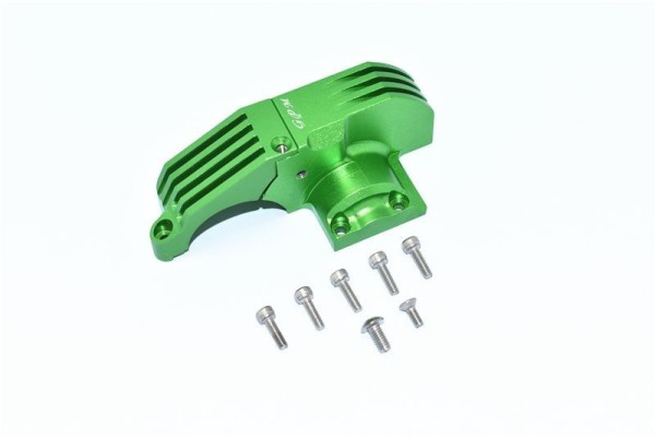 Aluminium Hauptzahnradabdeckung grün